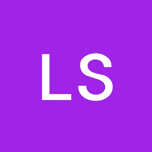 A purple background with the letter l in white.